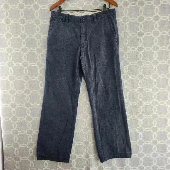 Express Cotton Blend Gray Denim Pants Men's 32x32 - Picture 1 of 8